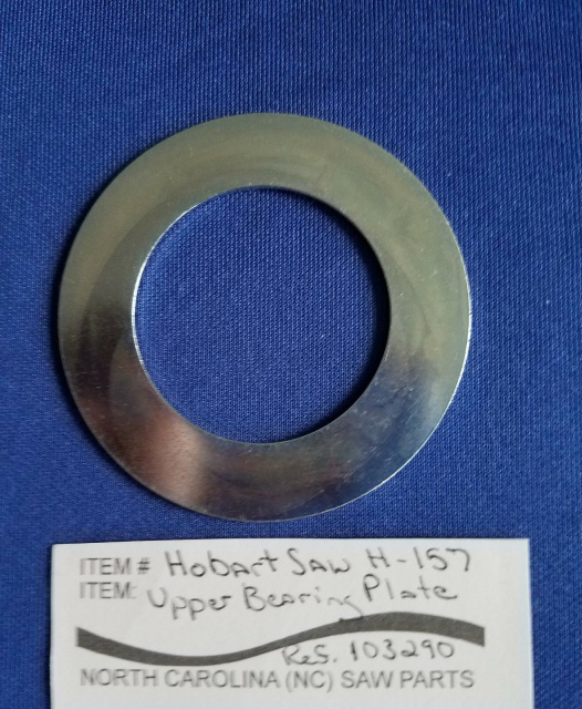 Upper Bearing Plate For Hobart 5514 & 5614 Meat Saw Replaces B-103290